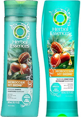 

Herbal Essences Moroccan My Shine Nourishing Shampoo And Conditioner Pack(300 ml)