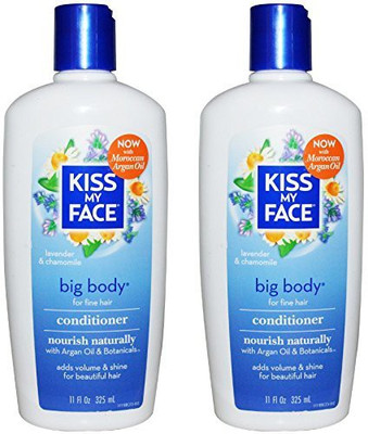 

Kiss My Face Big Body Conditioner With Organic And All Natural Argan Oil Vitamin E Body Building Vitamins Antioxidants And Fortifying Extracts(325 ml)