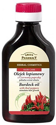 

Elfa Pharm Natural Burdock-Root Oil With Red Peppers For Hair & Scalp Stimulates Hair Growth 3.38 Fluid Ounce(99.96 ml)