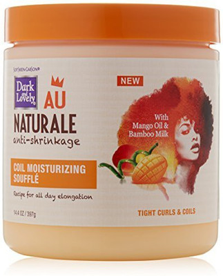 

Softsheen Carson Dark And Lovely Au Naturale Anti-Shrinkage Coil Moisturizing Souffl 14.4 Oz(473.18 ml)