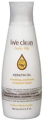 

Live Clean Exotic Silk Keratin Oil Smoothing Conditioner 350Ml(350 ml)