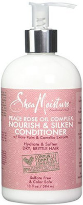 

Shea Moisture Peace Rose Oil Complex Nourish & Silken Conditioner For Unisex 13 Ounce(384.46 ml)