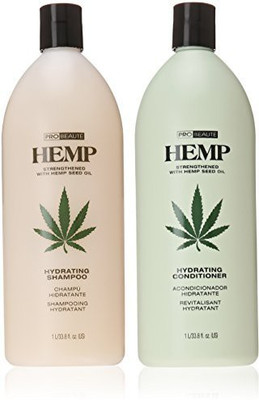 Naturelle Hemp Hydrating Shampoo And Hydrating Conditioner 33.8 Oz Pack Of 2(999.59 ml)
