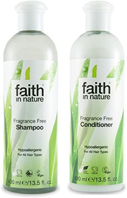 

Faith In Nature Fragrance Free Shampoo 400Ml & Conditioner 400Ml Duo(400 ml)