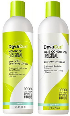

DevaCurl No-Poo & One Condition - 12Oz(354.88 ml)