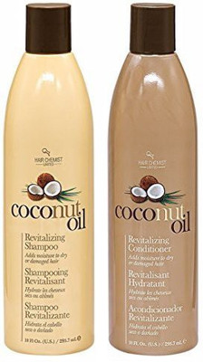 

Hair Chemist Coconut Oil Revitalizing Shampoo 10 Oz. &- Conditioner 10 Oz. Combo Deal(295.74 ml)