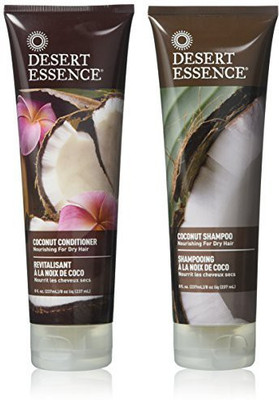 

Desert Essence Coconut Shampoo & Conditioner - 8 Oz.Bundle(236.59 ml)