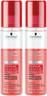 BC Bonacure Repair Rescue Spray Conditioner 6.76-Ounce 2-Pack(199.92 ml)