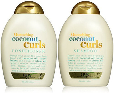 

Organix Quenching Plus Coconut Curls Bundle Shampoo & Conditioner 13 Ounce Each(384.46 ml)