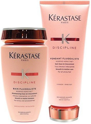 

Kerastase Discipline Bain Fluidealiste Sulfur Free 250Ml And Fondant Fluidealiste 200Ml(200 ml)