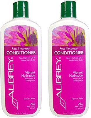 

Aubrey Organics Rosa Mosqueta Conditioner With Rose Hip Seed Oil And Apple Stem Cells For All Hair Types 11 Fl Oz 325 Ml Pack Of 2(325 ml)