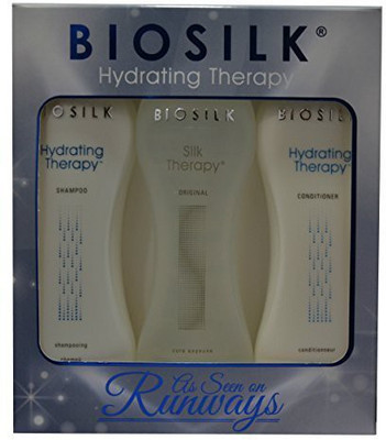 

BioSilk Hydrating Therapy Trio - Shampoo Conditioner And Silk Therapy Original Serum(236 ml)