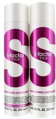

TIGI Cosmetics S Factor Smoothing Lusterizer Shampoo & Conditioner 8.5 Oz Duo(251.38 ml)