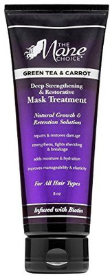 

The Mane Choice Green Tea & Carrot Deep Strengthening & Restorative Mask Treatment(236.59 ml)