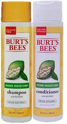 

Burt's Bees More Moisture Baobab Shampoo And Conditioner Combo 10 Fl Oz.(295.74 ml)