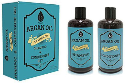 

PURSONIC Organic Moroccan Argan Oil Repair Shampoo & Conditioner(473.18 ml)