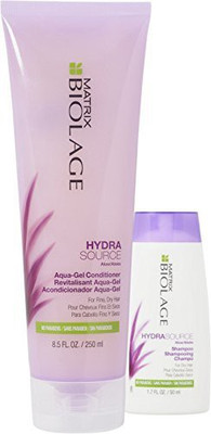 

Biolage Matrix Aquagel Conditioner Hydrasource 8.5 Oz W Hydrasource Shampoo 1.7 Oz(14.79 ml)