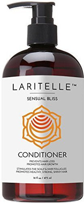 

Laritelle Organic Conditioner Hair Loss Prevention Anti-Breakage Split Ends Treatment Argan Oil Rosemary(473.18 ml)