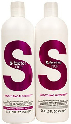 

TIGI Cosmetics Sfactor Shampoo And Conditioner Smoothing Lusterizerl 25.36 Fluid Ounce(749.98 ml)
