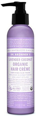 

Dr. Bronner's Dr. Bronner - Lavender & Coconut Hair Conditioner & Styling Creme 6 Fl Oz Cream(177.44 ml)