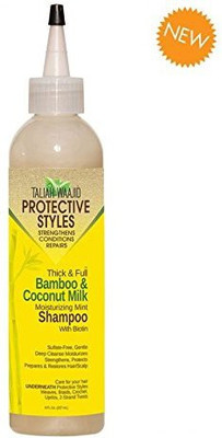 

Taliah Waajid Protective Styles Bamboo And Coconut Milk Moisturizing Mint Shampoo 8 Ounce(236.59 ml)