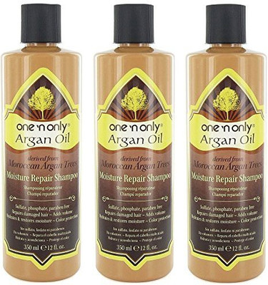

One 'n Only Argan Oil Shampoo Moisture Repair 12 Ounce 354Ml 3 Pack(354.88 ml)