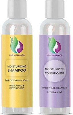 

Maple Holistics Sulfate Free Shampoo And Conditioner For Dry And Damaged Hair - Dry Hair Treatment - All Natural(236 ml)