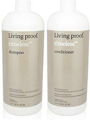 

Living Proof Timeless Shampoo And Conditioner 1 Liter Combo Pack(1 L)