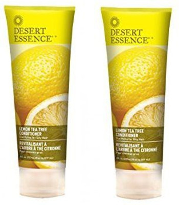 

Desert Essence Lemon Conditioner With Organic Tea Tree Leaf Oil And Jojoba Seed Oil 8 Fl. Oz. Pack Of 2(236 ml)