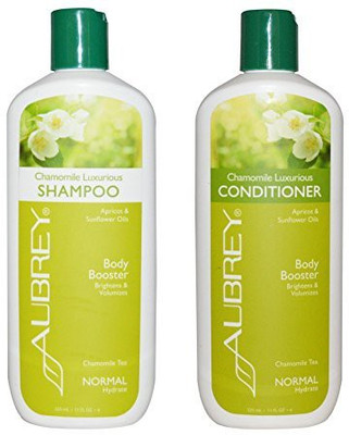 Aubrey Organics Chamomile Luxurious Shampoo And Chamomile Luxurious Conditioner(325 ml)
