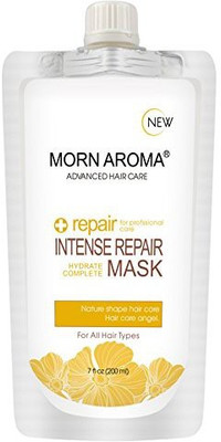 

MORN AROMA Hydrating Hair Mask And Deep Conditioner For Dry And Damaged Hair 7 Oz Repair Treated Hair After Shampoo(200 ml)