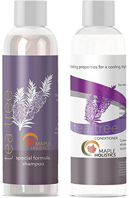 

Maple Holistics Tea Tree Oil Shampoo And Hair Conditioner Set - Natural Anti Dandruff Treatment For Dry And Damaged Hair(236.59 ml)