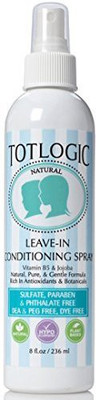 

TotLogic Detangler And Leave In Conditioner Spray For Kids - Original 8 Oz(236.59 ml)
