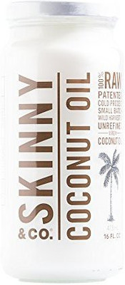 

Skinny & Co 100% Raw Virgin Skinny Coconut Oil For Skin And Hair 16 Fl Oz.(500 ml)