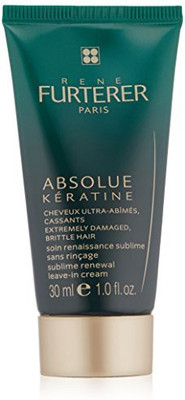 

Rene Furterer Absolue Keratine Sublime Renewal Leave-In Cream 1.0 Fl. Oz.(29.57 ml)