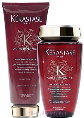 

Kerastase Aura Botanica Bain Micellaire And Soin Fondamental Conditioner Duo(14.79 ml)