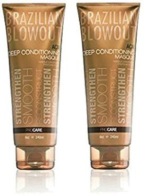 

Brazilian Bundle - 2 Items Blowout Acai Deep Conditioning Masque For Unisex 8 Oz 2 Pack(236.59 ml)