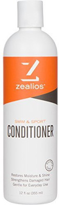 

Zealios Sulfate Free Sport Swim Conditioner Aloe & Sunflower Oil Prevents Dry Damaged Hair Due To Chlorine & Sun - 12 Oz ...(354.88 ml)