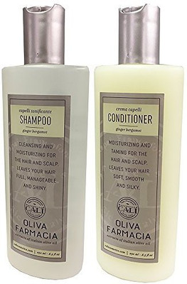

Baronessa Cali Oliva Farmacia Ginger Bergamot Shampoo And Conditioner Set 8.5 Fluid Ounces(251.38 ml)
