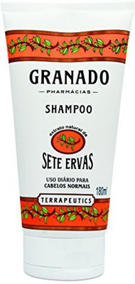 

Granado Linha Terrapeutics - Shampoo Sete Ervas 180 Ml - Terrapeutics Collection - Herbal Mix Shampoo 6.1 Fl Oz(180.4 ml)