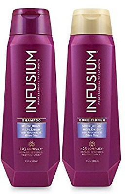 

Infusium Moisturize & Replenish Shampoo And Conditoner 13.5Oz Each(103.51 ml)