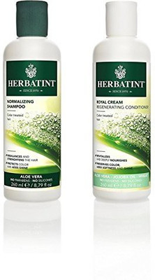 

Herbatint Bundle Normalizing Shampoo 8.79 Oz And Regenerating Conditioner 8.79 Oz(259.96 ml)