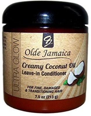 

Olde Jamaica Ultra Glow Creamy Coconut Oil Leave-In Conditioner 7.5 Oz.(221.8 ml)