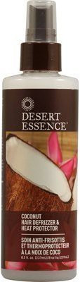 

Desert Essence Hair Defrizzer And Heat Protector Coconut 8.5 Fl Oz Pack Of 1(251.38 ml)