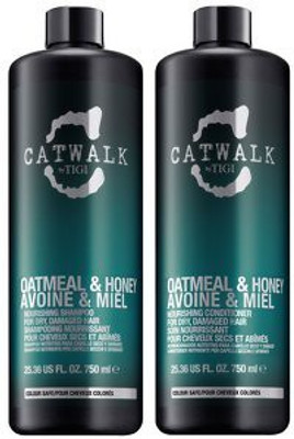 

TIGI Cosmetics Catwalk Oatmeal & Honey Shampoo And Conditioner 25.36 Oz Tween(749.98 ml)
