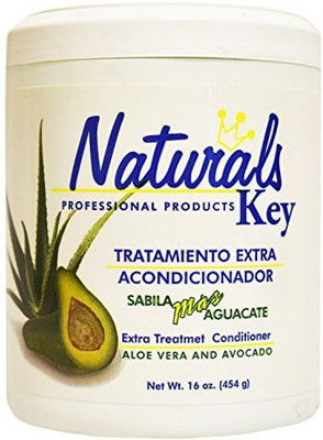 

Miss Key Dominican Hair Product Naturals Key Aloe Vera And Avocado Treatment Conditioner 16Oz(473.18 ml)