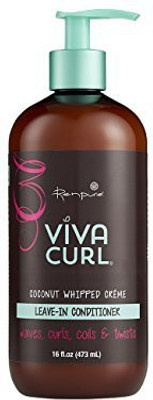 

VIVA CURL s Whipped Coconut Creme Leave In Conditioner 16 Ounce(473.18 ml)