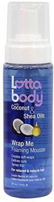 

Lottabody Wrap Me Foaming Mousse With Coconut And Shea Oil 7 Ounce(207.01 ml)