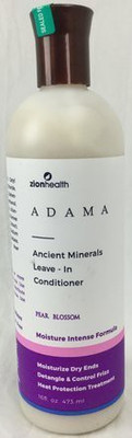 

Zion Health Adama Ancient Minerals Leave-In Conditioner Pear Blossom 16 Oz Liquid(473.18 ml)