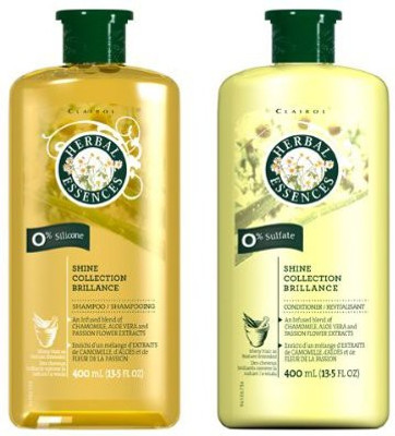 

Herbal Essences Shine Collection Brillance Shampoo & Conditioner Combo 13.5Oz **Package May Vary**(103.51 ml)
